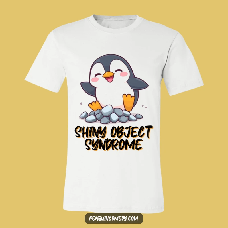 Funny Penguin Rocks Tee - Silly Pursuit Edition, Adorable & Hilarious Gift!